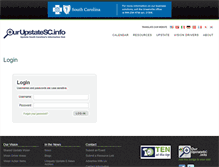 Tablet Screenshot of ourupstatesc.info